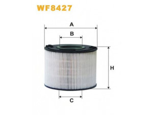 WIX FILTERS WF8427 kuro filtras 
 Techninės priežiūros dalys -> Papildomas remontas
95511013400, 7L6127177, 7L6127177B