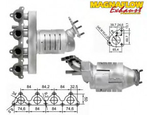MAGNAFLOW 83013 katalizatoriaus keitiklis 
 Išmetimo sistema -> Katalizatoriaus keitiklis
18160P2EG00, 18160P2EG01, 18160P2EG02