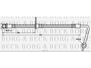 BORG & BECK BBH7716 stabdžių žarnelė 
 Stabdžių sistema -> Stabdžių žarnelės
90947-T2004