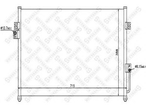 STELLOX 10-45435-SX kondensatorius, oro kondicionierius 
 Oro kondicionavimas -> Kondensatorius
97606H1000, 97660-H1000