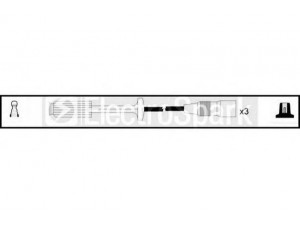 STANDARD OEK935 uždegimo laido komplektas 
 Kibirkšties / kaitinamasis uždegimas -> Uždegimo laidai/jungtys
Q 4 15 00 34