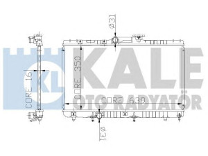 KALE OTO RADYATÖR 136600 radiatorius, variklio aušinimas 
 Aušinimo sistema -> Radiatorius/alyvos aušintuvas -> Radiatorius/dalys
16400-13501, 16400-16490, 16400-16690