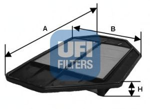 UFI 30.360.00 oro filtras 
 Techninės priežiūros dalys -> Techninės priežiūros intervalai
17220-PLZ-E01
