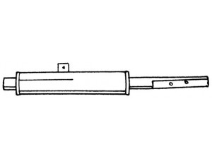 AKS DASIS SG12654 galinis duslintuvas
