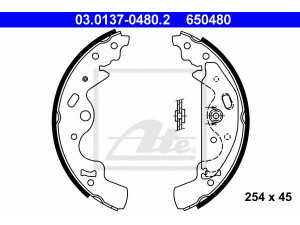 ATE 03.0137-0480.2 stabdžių trinkelių komplektas 
 Techninės priežiūros dalys -> Papildomas remontas
SFS000030