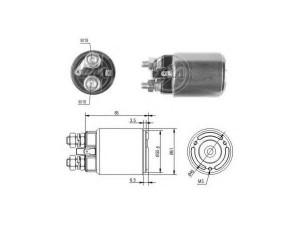 ERA 227610 solenoidinis jungiklis, starteris 
 Elektros įranga -> Starterio sistema -> Solenoidinis jungiklis
79036683, 7980335, 9936770, 9957705