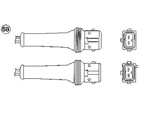 NGK 0201 lambda jutiklis 
 Variklis -> Variklio elektra
1628T2, 96 138 608, 1628 T2, 96 138 608