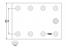 TEXTAR 1729006 stabdžių antdėklo rinkinys, būgninis stabdys 
 Techninės priežiūros dalys -> Papildomas remontas
6754211730, 6754213730, 6754213810