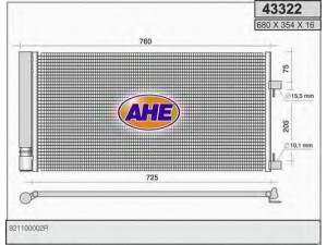 AHE 43322 kondensatorius, oro kondicionierius 
 Oro kondicionavimas -> Kondensatorius
921100002R