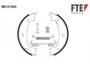 FTE BB1274A6 stabdžių trinkelių komplektas, stovėjimo stabdis 
 Stabdžių sistema -> Rankinis stabdys
34 41 1 163 244, 34 41 1 165 968