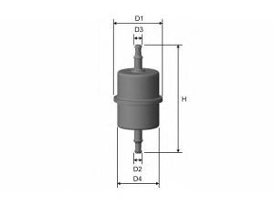 MISFAT E009 kuro filtras 
 Techninės priežiūros dalys -> Papildomas remontas
5410702, 13321277481, 13321278272