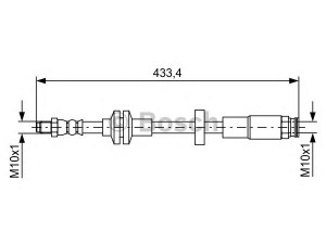 BOSCH 1 987 481 726 stabdžių žarnelė 
 Stabdžių sistema -> Stabdžių žarnelės
51811926, 51917836, 51811926, 51917836