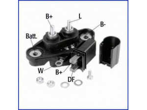 HITACHI 130697 reguliatorius, kintamosios srovės generatorius 
 Elektros įranga -> Kint. sr. generatorius/dalys -> Reguliatorius
12311739435, 1739435, S890033, 7701203872