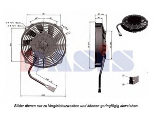 AKS DASIS 870002N ventiliatorius, radiatoriaus