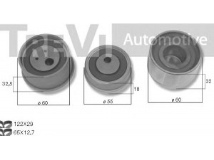 TREVI AUTOMOTIVE KD1508 paskirstymo diržo komplektas 
 Techninės priežiūros dalys -> Papildomas remontas
