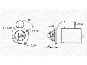 MAGNETI MARELLI 063227569010 starteris
702000150, K308650, 703F11000AA