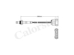 CALORSTAT by Vernet LS140592 lambda jutiklis 
 Išmetimo sistema -> Lambda jutiklis
6U0906265E