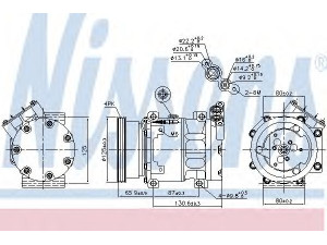 NISSENS 89164 kompresorius, oro kondicionierius 
 Oro kondicionavimas -> Kompresorius/dalys
8200212548, 8200781488, 8200866443
