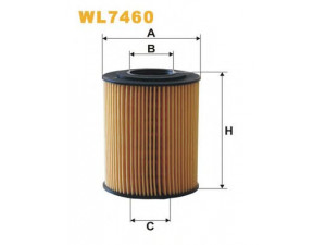 WIX FILTERS WL7460 alyvos filtras 
 Filtrai -> Alyvos filtras
898018448Y, 5650375, 98018448