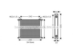 AVA QUALITY COOLING UV3143 alyvos aušintuvas, variklio alyva