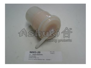 ASHUKI N003-20 kuro filtras 
 Degalų tiekimo sistema -> Kuro filtras/korpusas
09890294/MAHLE, 16400-59A00, 16400-70J10