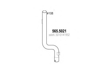 ASSO 565.5021 išleidimo kolektorius
5010141952