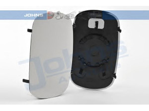JOHNS 30 51 37-80 veidrodėlio stiklas, išorinis veidrodėlis 
 Kėbulas -> Keleivių kabina -> Veidrodėlis