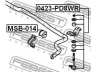 FEBEST MSB-014 skersinio stabilizatoriaus įvorių komplektas 
 Ašies montavimas/vairavimo mechanizmas/ratai -> Stabilizatorius/fiksatoriai -> Sklendės
MR267685