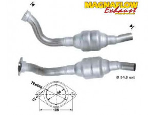 MAGNAFLOW 76007D katalizatoriaus keitiklis 
 Išmetimo sistema -> Katalizatoriaus keitiklis
1705NX, 170684, 9456200280, 9656904180