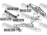 FEBEST 0425-V75 vikšro valdymo svirtis 
 Ašies montavimas/vairavimo mechanizmas/ratai -> Valdymo svirtis/pasukamosios svirties sujungimas -> Vairo trauklės (valdymo svirtis, išilginis balansyras, diago
MR508134
