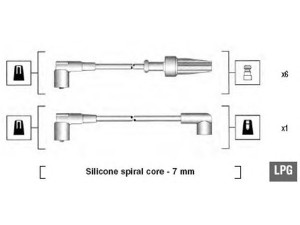 MAGNETI MARELLI 941105230646 uždegimo laido komplektas 
 Kibirkšties / kaitinamasis uždegimas -> Uždegimo laidai/jungtys