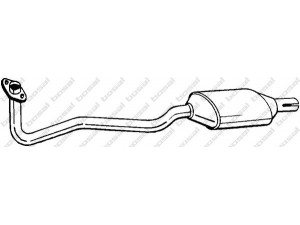 BOSAL 098-589 katalizatoriaus keitiklis 
 Išmetimo sistema -> Katalizatoriaus keitiklis
8 58 017, 8 58 018, 90467561, 90467562