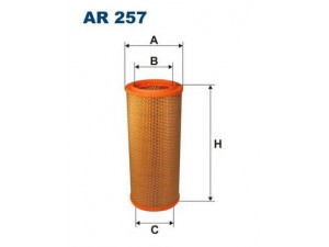 FILTRON AR257 oro filtras 
 Filtrai -> Oro filtras
3501843, 4669066, 83501843, 1444K0