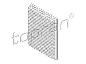 TOPRAN 201 658 oro filtras 
 Filtrai -> Oro filtras
08 34 264, 08 35 605, 25062467