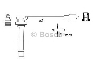 BOSCH 0 986 357 263 uždegimo laido komplektas 
 Kibirkšties / kaitinamasis uždegimas -> Uždegimo laidai/jungtys
33705 80G00 000, 33705-66D00, 33705-80G00