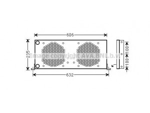 AVA QUALITY COOLING UV5147 kondensatorius, oro kondicionierius