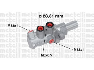 METELLI 05-0749 pagrindinis cilindras, stabdžiai 
 Stabdžių sistema -> Pagrindinis stabdžių cilindras
46012-JD80A