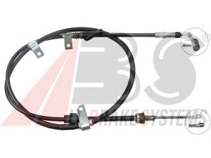 A.B.S. K10858 trosas, stovėjimo stabdys 
 Stabdžių sistema -> Valdymo svirtys/trosai
47510SX0A01