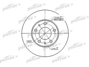 PATRON PBD2728 stabdžių diskas 
 Dviratė transporto priemonės -> Stabdžių sistema -> Stabdžių diskai / priedai
4246J9, 1300500080, 71738910, 4246J8