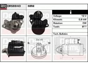 DELCO REMY DRS8840 starteris 
 Elektros įranga -> Starterio sistema -> Starteris
12411489994, NAD101470, NAD101471