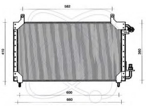 ELECTRO AUTO 30D0016 kondensatorius, oro kondicionierius
96164823