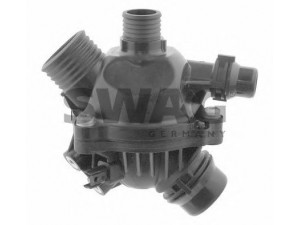 SWAG 20 93 0265 termostatas, aušinimo skystis 
 Aušinimo sistema -> Termostatas/tarpiklis -> Thermostat
11 53 7 536 655, 11 53 7 544 788