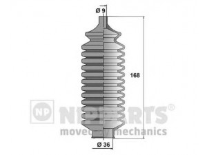 NIPPARTS N2855002 gofruotoji membrana, vairavimas 
 Vairavimas -> Gofruotoji membrana/sandarinimai
MB347365