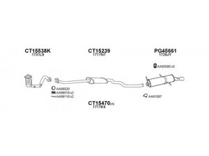 VENEPORTE 450269 išmetimo sistema 
 Išmetimo sistema -> Išmetimo sistema, visa