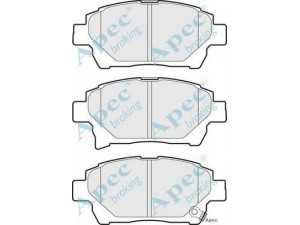 APEC braking PAD1722 stabdžių trinkelių rinkinys, diskinis stabdys 
 Techninės priežiūros dalys -> Papildomas remontas
0446574020, 446552021, 446552022