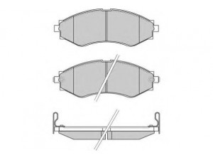 E.T.F. 12-0834 stabdžių trinkelių rinkinys, diskinis stabdys 
 Techninės priežiūros dalys -> Papildomas remontas
96405129