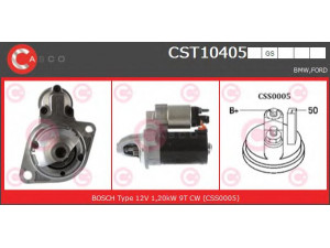 CASCO CST10405GS starteris 
 Elektros įranga -> Starterio sistema -> Starteris
12412344243, 12417521116, 12417521123