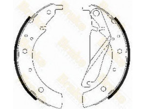 Brake ENGINEERING SH1209 stabdžių trinkelių komplektas 
 Techninės priežiūros dalys -> Papildomas remontas
34211120867, 34211120868, 34211120870
