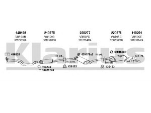 KLARIUS 930212E išmetimo sistema 
 Išmetimo sistema -> Išmetimo sistema, visa