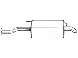 AKS DASIS SG65638 galinis duslintuvas